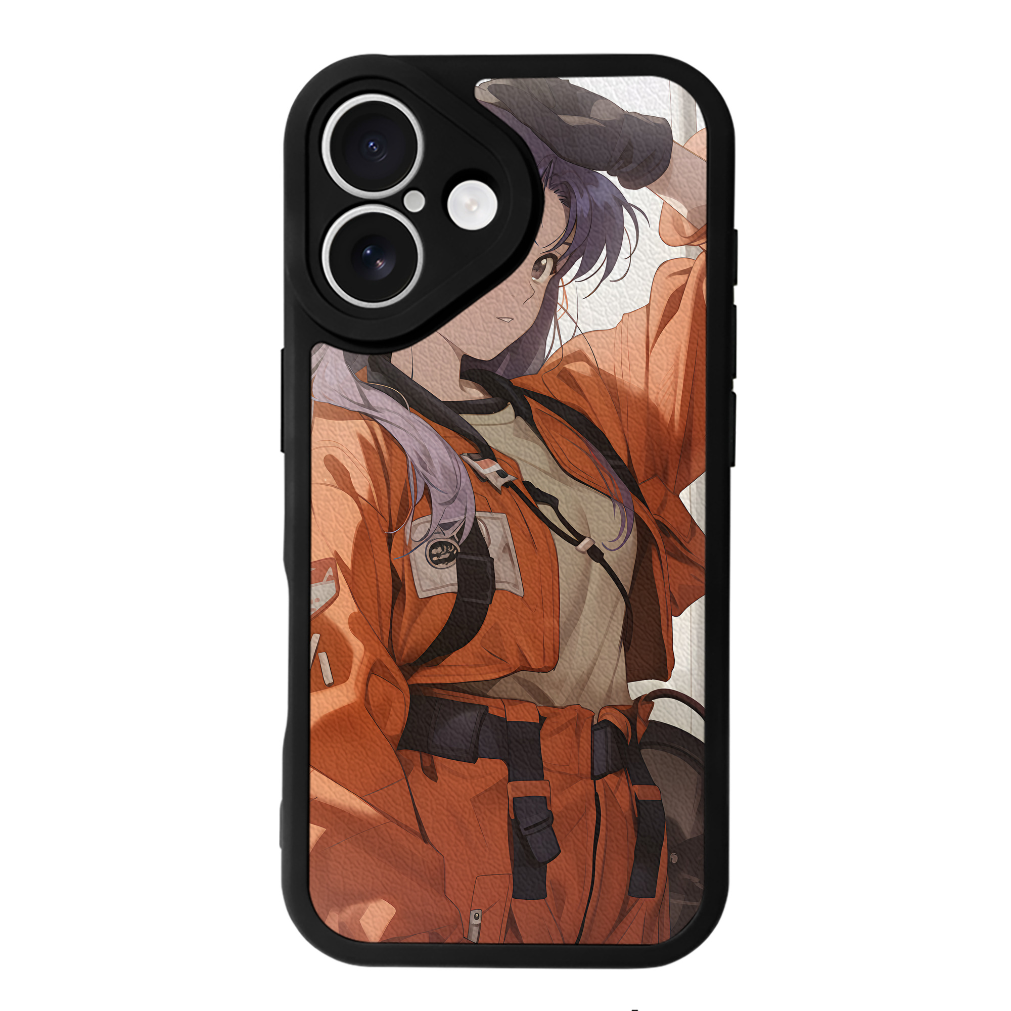 （画像用） EVA 新世紀エヴァンゲリオン 【iPhone 16シリーズ対応】シリコンスマホケース（レザー調） 材質：シリコン